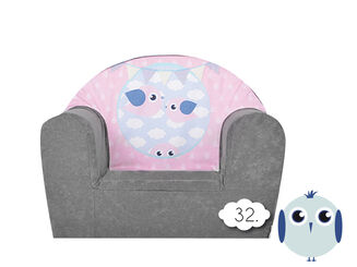 Fotelik Dziecięcy Mini Bird Grey - 2