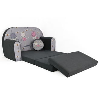 Sofa kanapa dla dzieci rozkładana Tańczace Kotki - 5