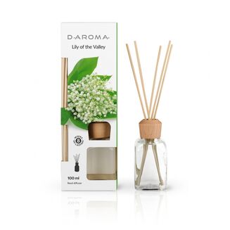 Dyfuzor zapachowy D-aroma Reed Diffuzer 100ml Lily Of The Valley – Wiosenna Świeżość w Twoim Domu - 2