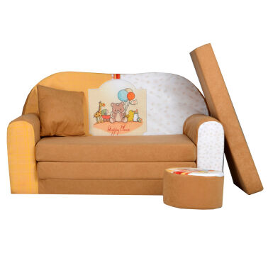 Sofa kanapa dla dzieci rozkładana Happy Place