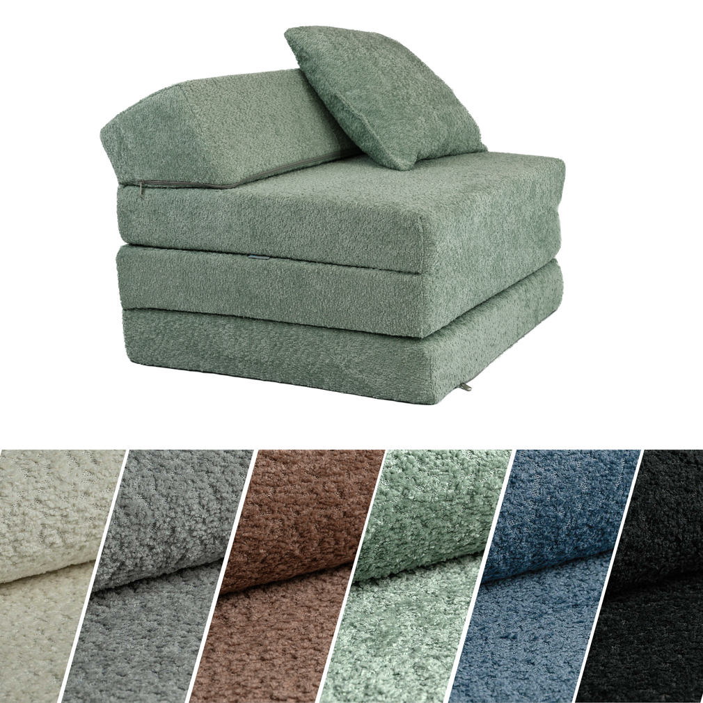 MATERAC SKOS 200X70X10 CM ROZKŁADANY BOUCLE