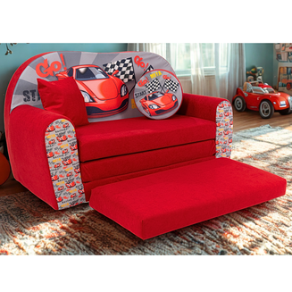 Sofa kanapa dla dzieci rozkładana  Racing Car - 3