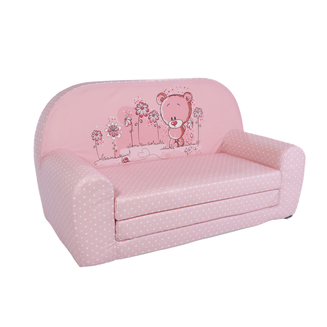 Sofka Mini Rozkładana Teddy Bear kropki - 2