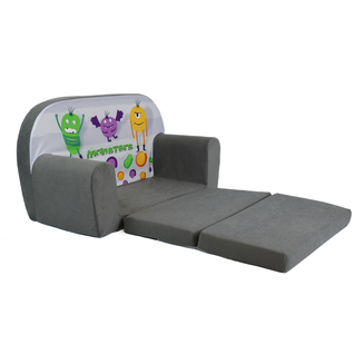 Sofka Dziecięca Mini Kanapa Łóżko Monsters - 3