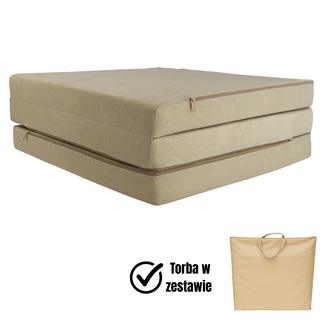 Materac Mikrofaza XM 195x60x9cm Turystyczny Rozkładany - 4