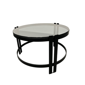 Stolik okrągły Glam okrągła podstawa - 4