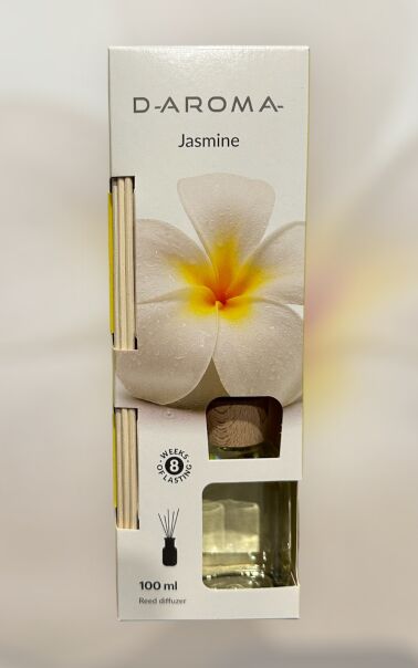 Dyfuzor zapachowy D-aroma Reed Diffuzer 100ml Jasmine – Orient w Twoim Domu