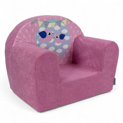 Fotelik Dziecięcy Mini Bird Pink